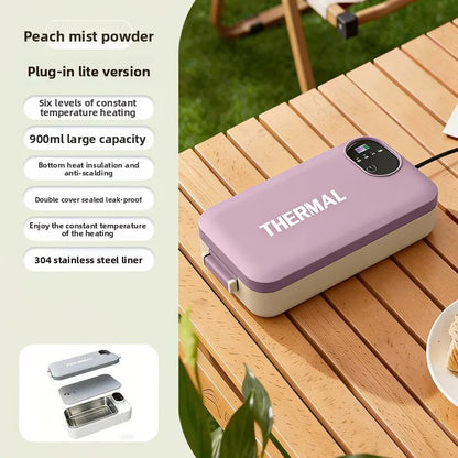Portable Electric Lunch Box with Digital Display