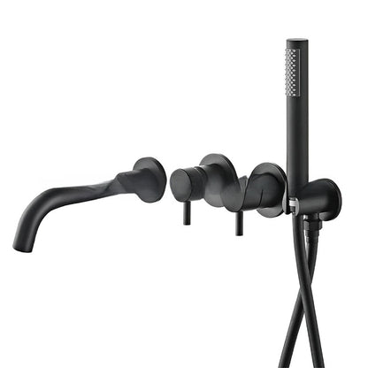 Wall Mounted Bathtub Faucet Set