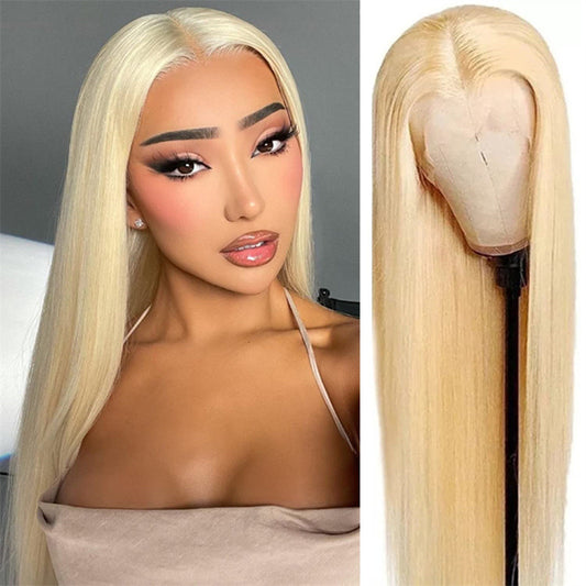 Medium Part Long Straight Synthetic Hair Wigs
